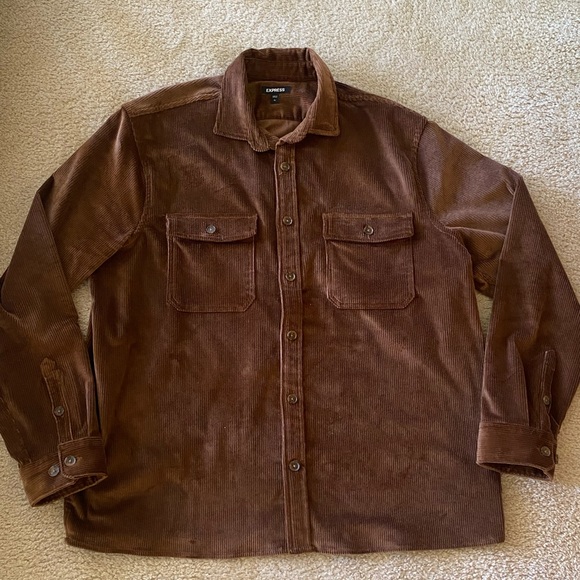 Express Other - Express Brown Button Jacket